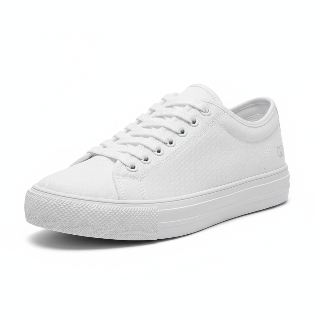 Basket Blanche Classique - Vue produit