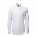Chemise blanche manches longues homme - vue de face