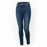 Jean slim taille haute femme