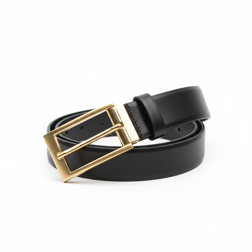 Ceinture en cuir femme classique
