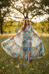 Robe d'été fleurie