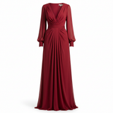 Robe de soirée rouge